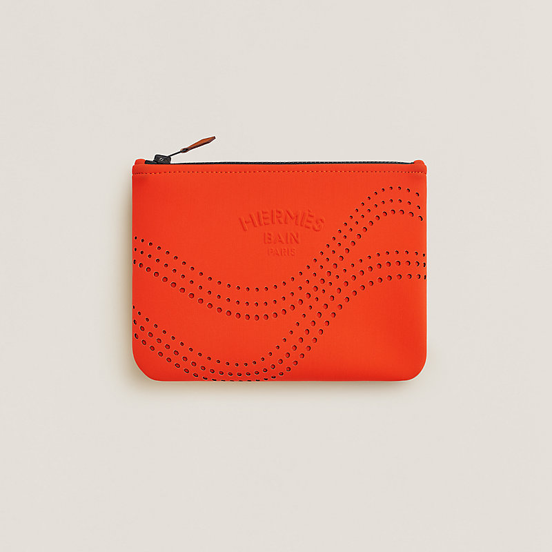 【HERMES】撥水加工♪ Neobain Waves case, small model Neobain Waves case, small model | Hermès Canada